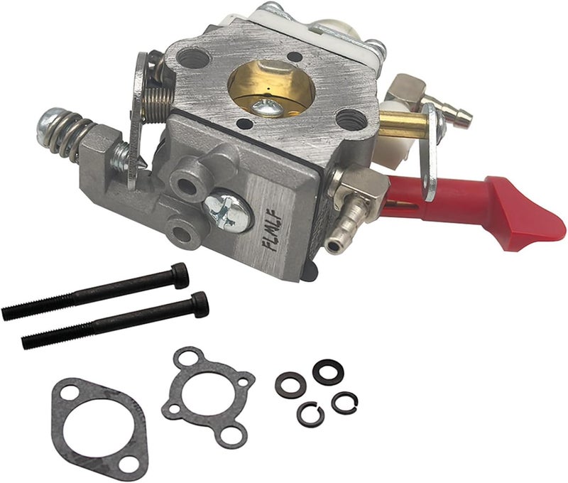 FLMLF Rc Car Carburetor for 23CC-58CC Zenoah CY Engine for 1/5 HPI ROFUN ROVAN KM BAJA 5B 5T 5SC LOSI 5IVE-T FG RedCat MCD Parts (Red) - Image 2